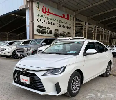 تويوتا يارس استاندر موديل 2024 عداد 15 الف كم 0