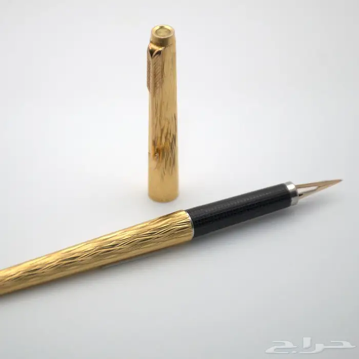 قلم باركر 180 ذهبي أصلي 7