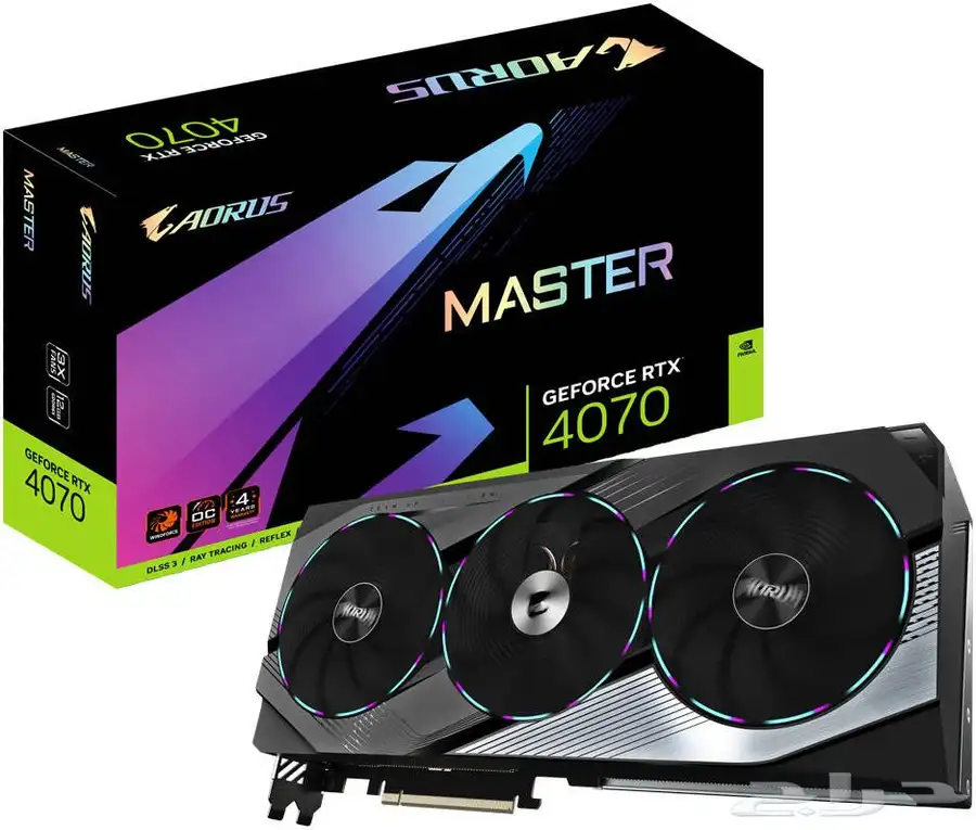 كرت شاشه جديد RTX4070 10