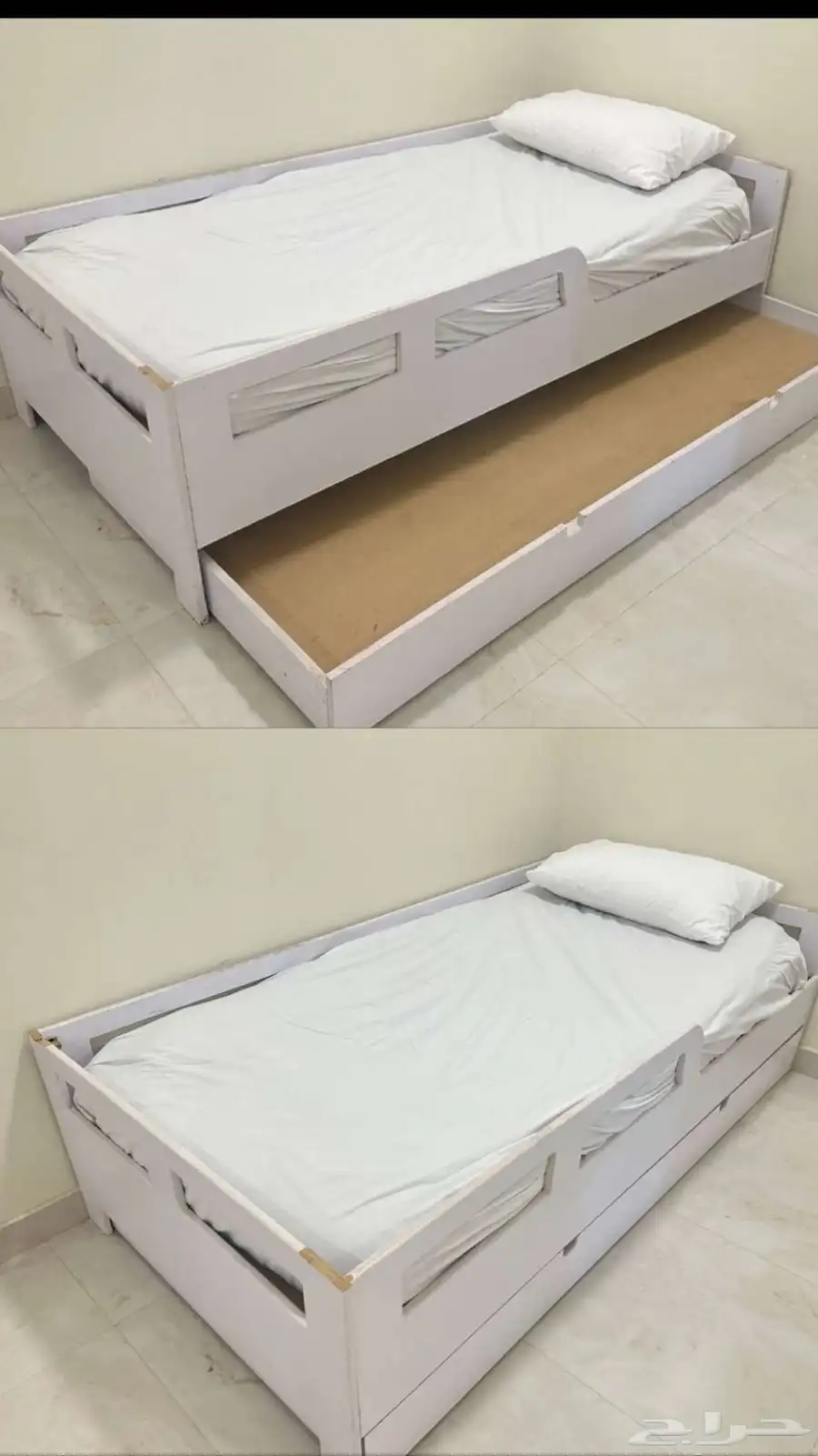 سرير و 2 مراتب 0