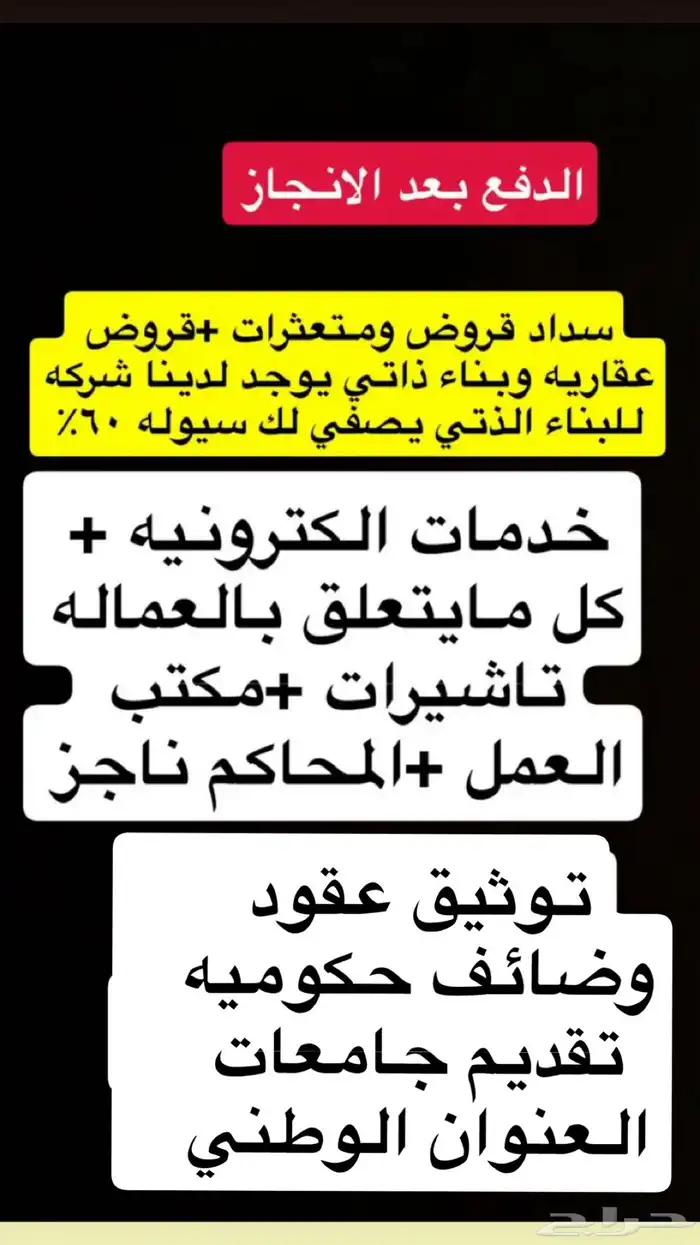 سداد متعثرات وقروض عقاريه 0