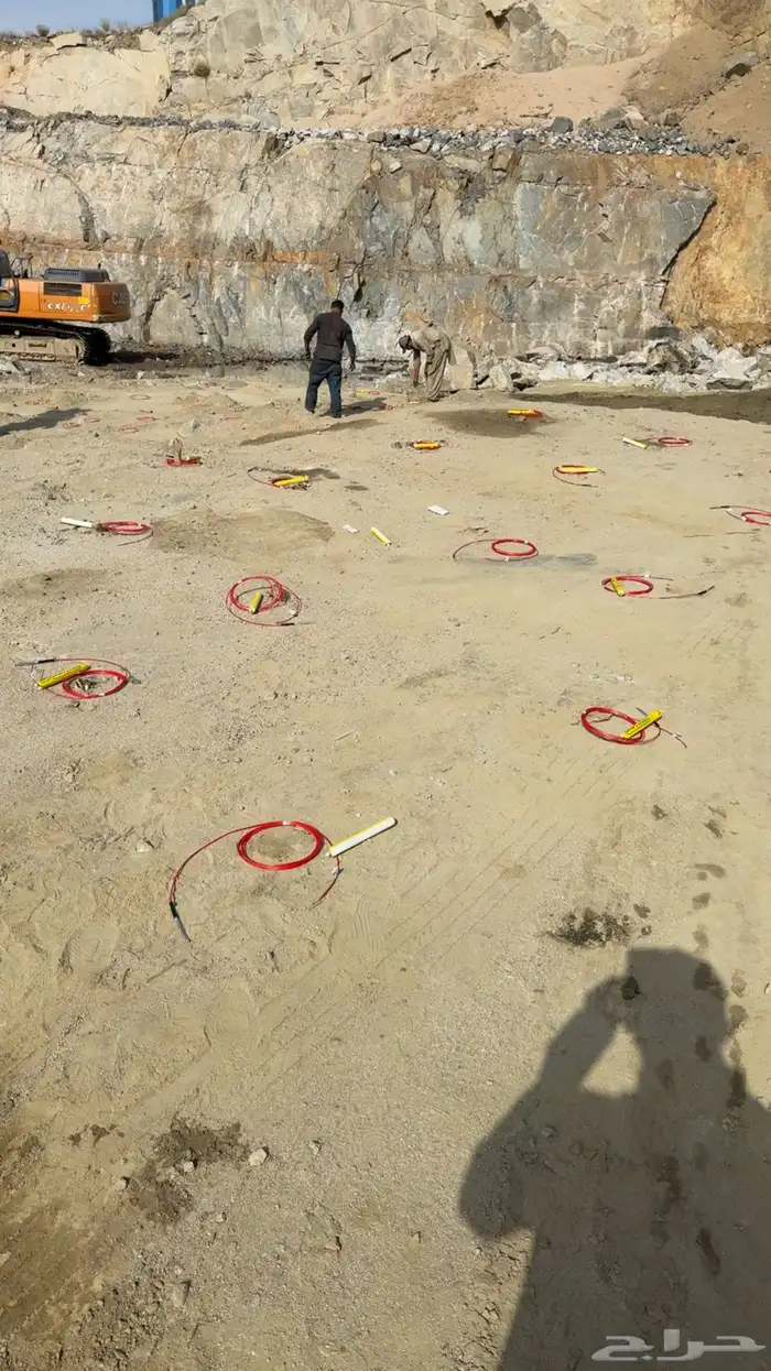 تفجير صخور 5