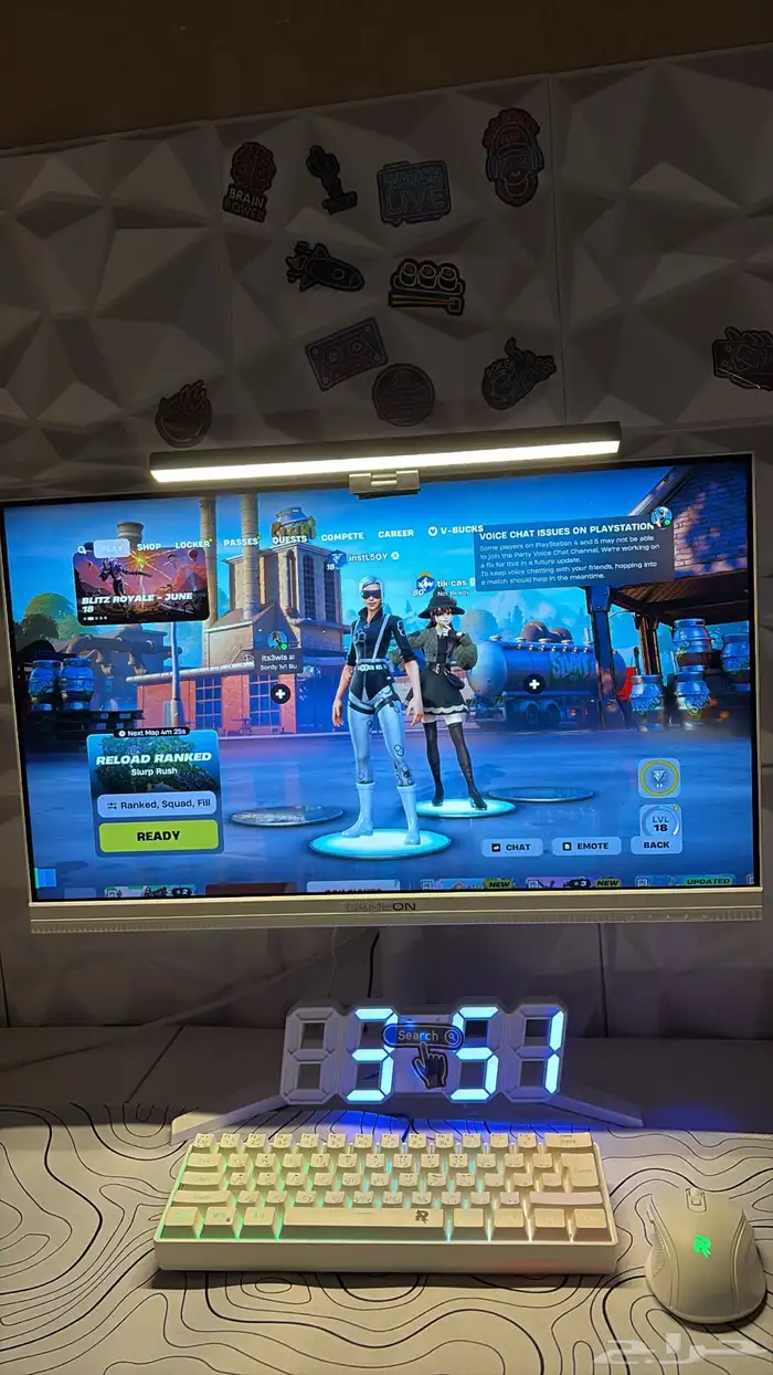 شاشة قيمنق 3
