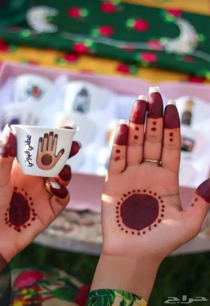 استيكرات حناء وشطرطون وأقماع حناء 41