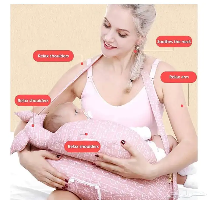 مخدة رضاعة 3 في 1 متعددة الاستخدام 2