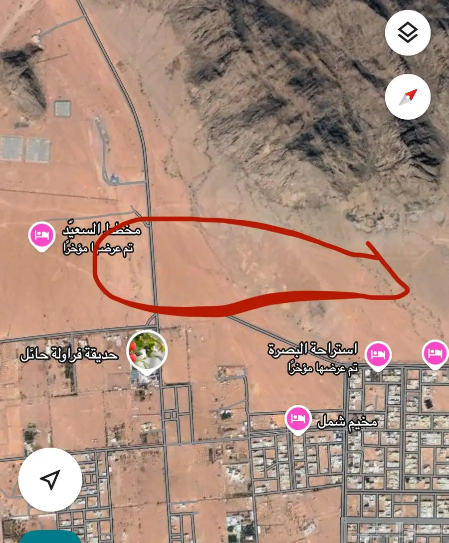 مطلوب ارض في مخطط السعيد 1