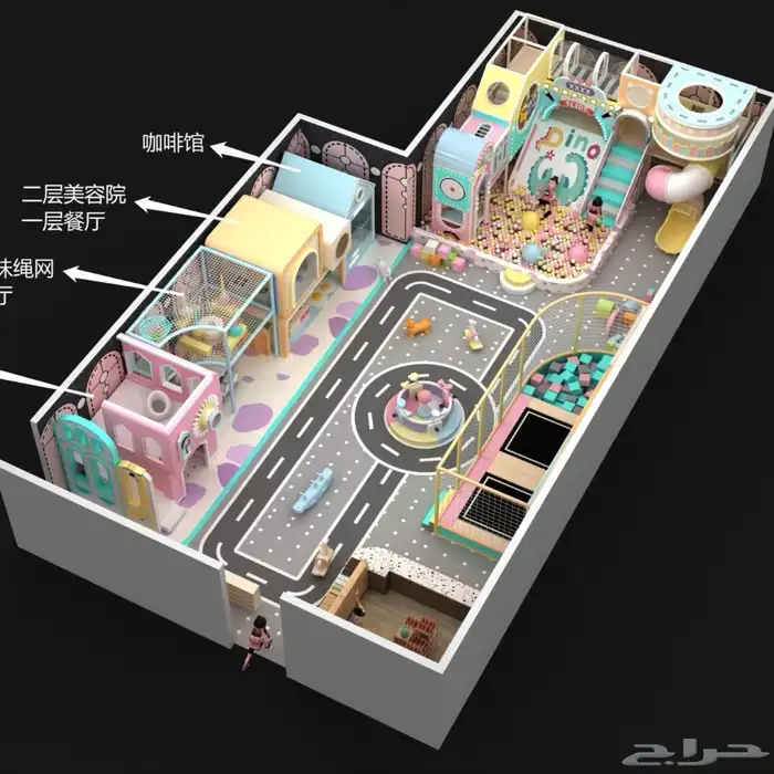 تجهيز المراكز الترفيهيه للاطفال 6