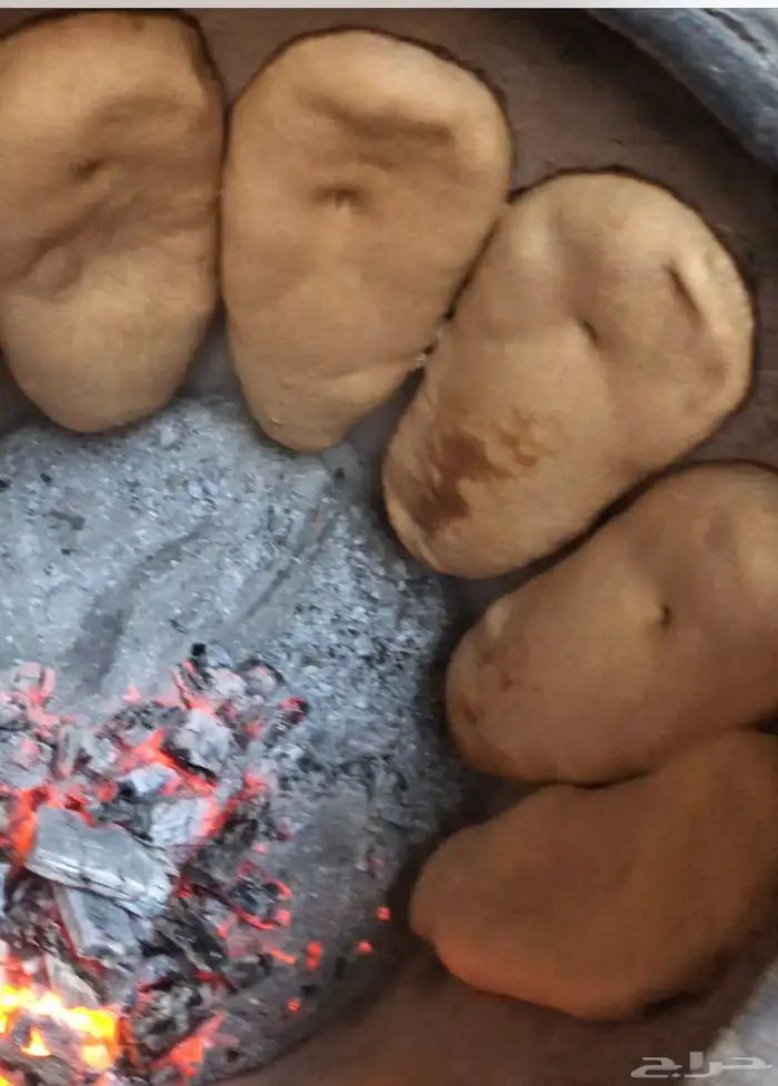 خبز تنور مرقوق عريكه مشغوثه مبثوث رضيفه عسل خبز 26