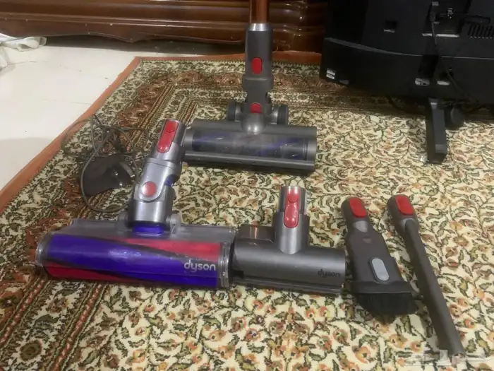 مكنسة ذكية مكنسة لاسلكية شبه جديدة بكرتونها 0