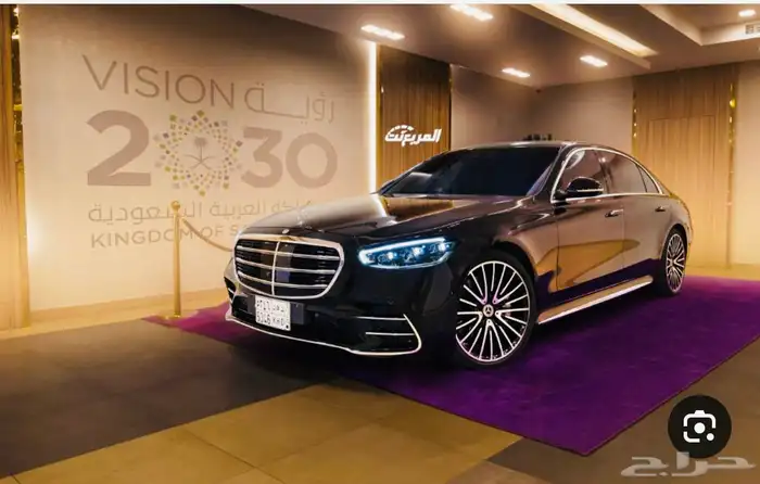 جنوط مرسدس الجوهره S كلاس اصلي وكاله مع الكفرات برلي 6