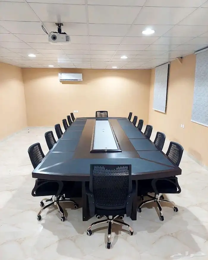 طاولة اجتماعات فخم طاولة مدورة طاولة وسط طاولة طويل كراسي 2