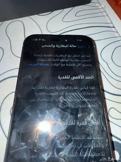 iPhone 14 Pro ماكس 256 جيجا 81 البطارية 6