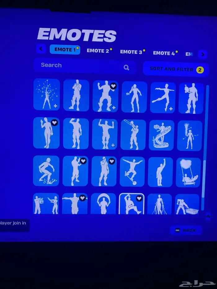 حساب فورتنايت 23