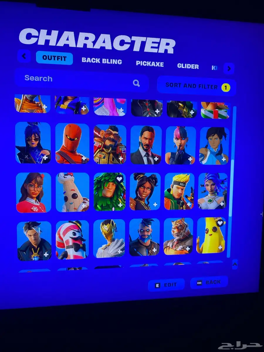 حساب فورتنايت 1