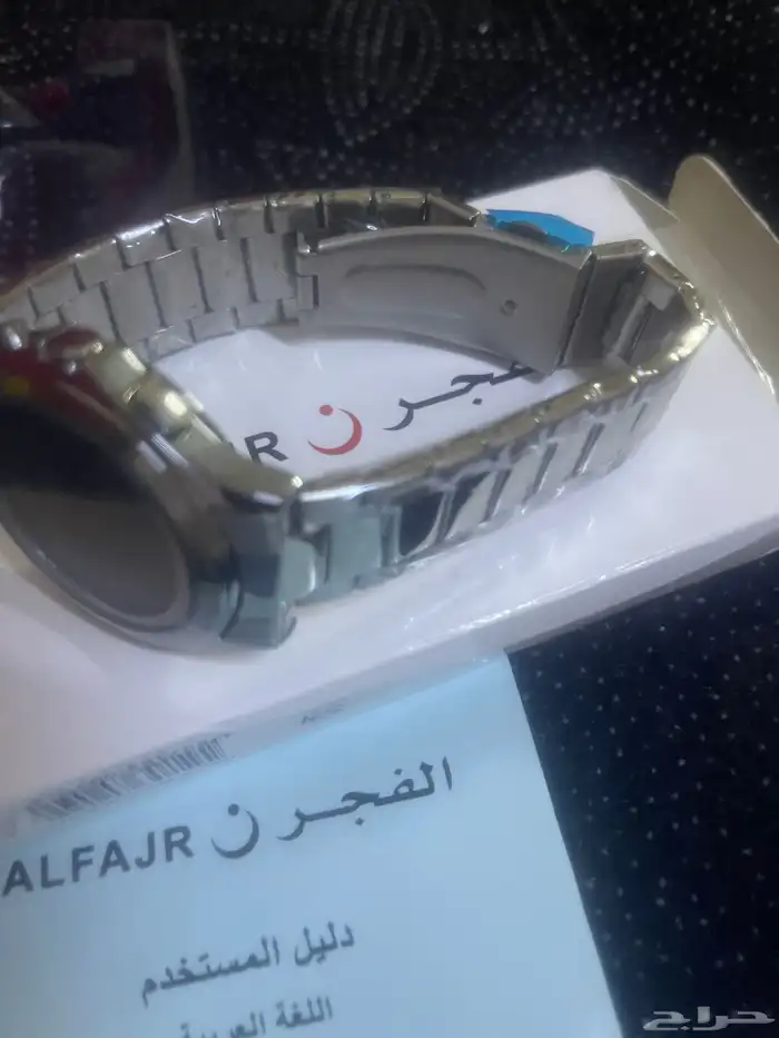 ساعة يد رقمية نسخةمن الفجر مقاومة للماء طراز WR-02 للرجال 3