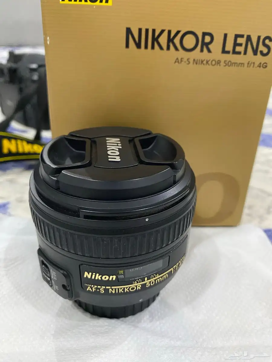 عدسة نايكون من نوع AF-S NIKKOR 50mm f 1.4G Lens Main 0