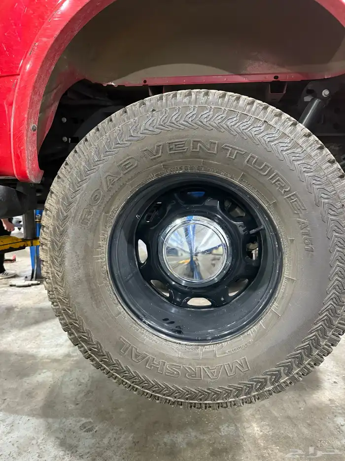 جنوط مجوفه تركب للفورد F-150 مع كفرات نص حجري جديده 1
