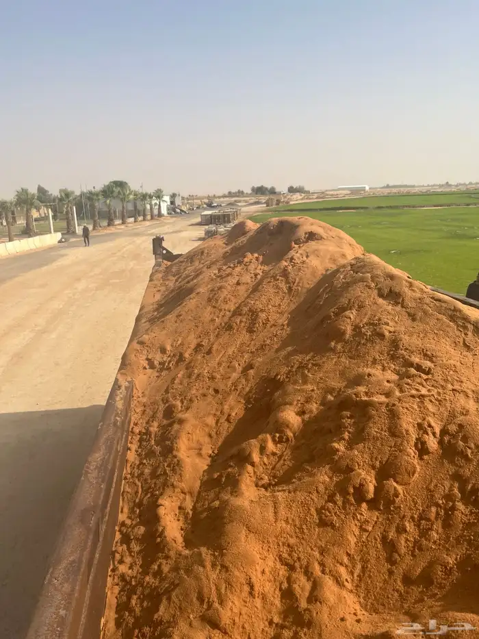 لتوريد رمل احمر ابيض بحص دفان تحميل مخلفات 2