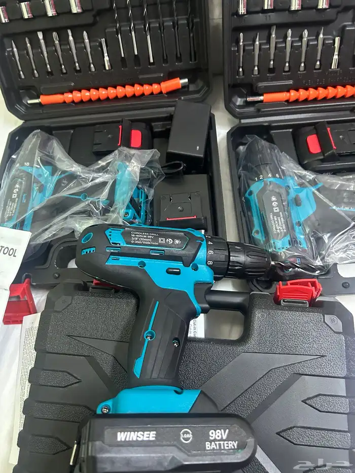 درل كهربائي شنيور لا سلكي 98 فولت dril 3