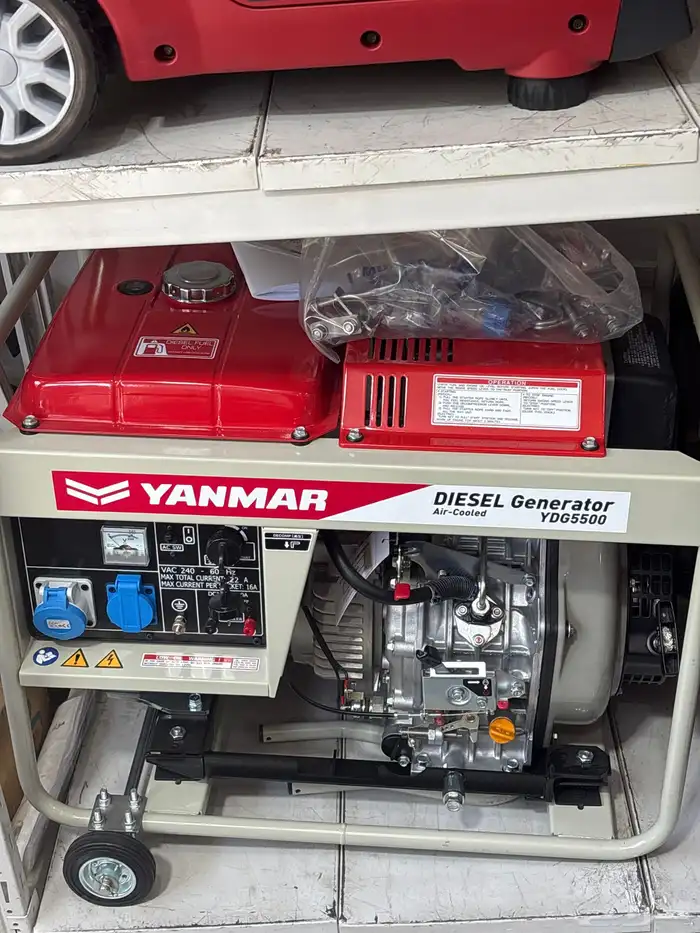 مولدات كهرباء ديزل يانمار 10 الف كيلو واط - 5 كيلو واط 4