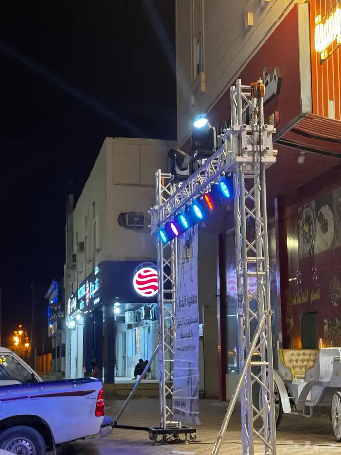 تجهيز افتتاح محل بالونات افتتاح ليازر وجهة المحل مسارح 7