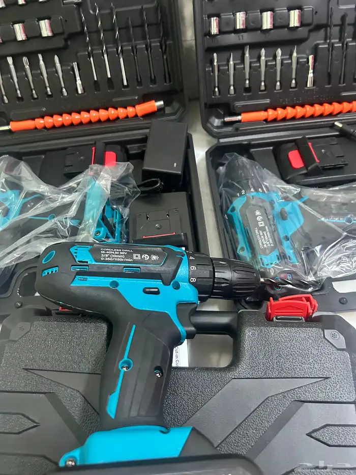 درل كهربائي شنيور لا سلكي 98 فولت dril 1