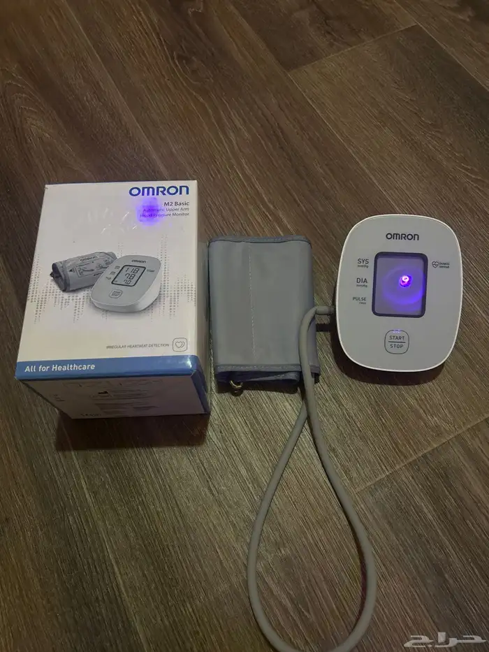 جهاز عالسوم قياس ضغط الدم كبير جديد حرفيا Omron M2 0