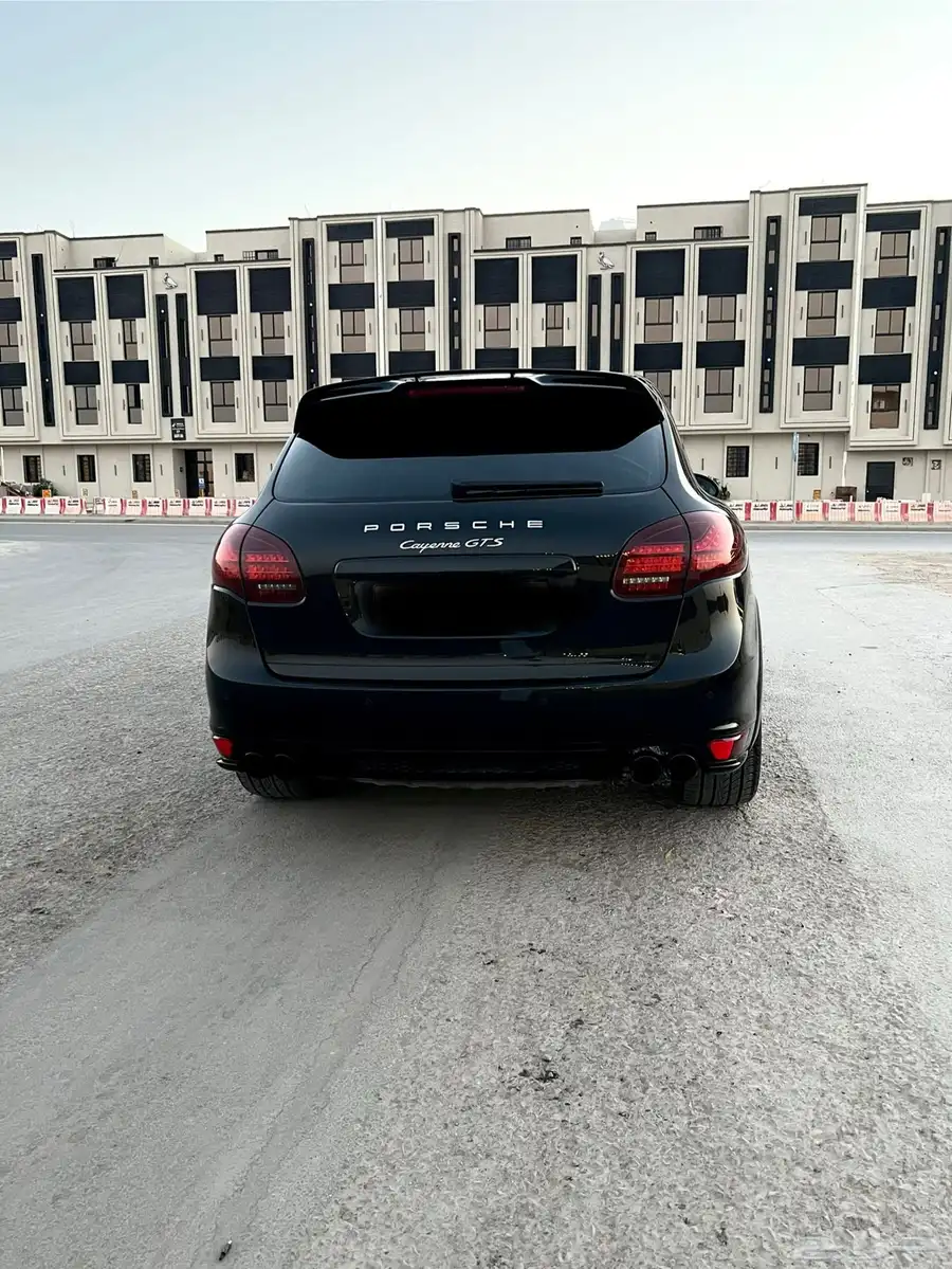 بورش كايين gts 2013 مع لوحه مميزه للبيع باللوحه او بدون 3