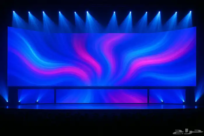 مسرح ستيج شاشات ايضاءة ليازر مايكات سماعات تراس للأيجار 1