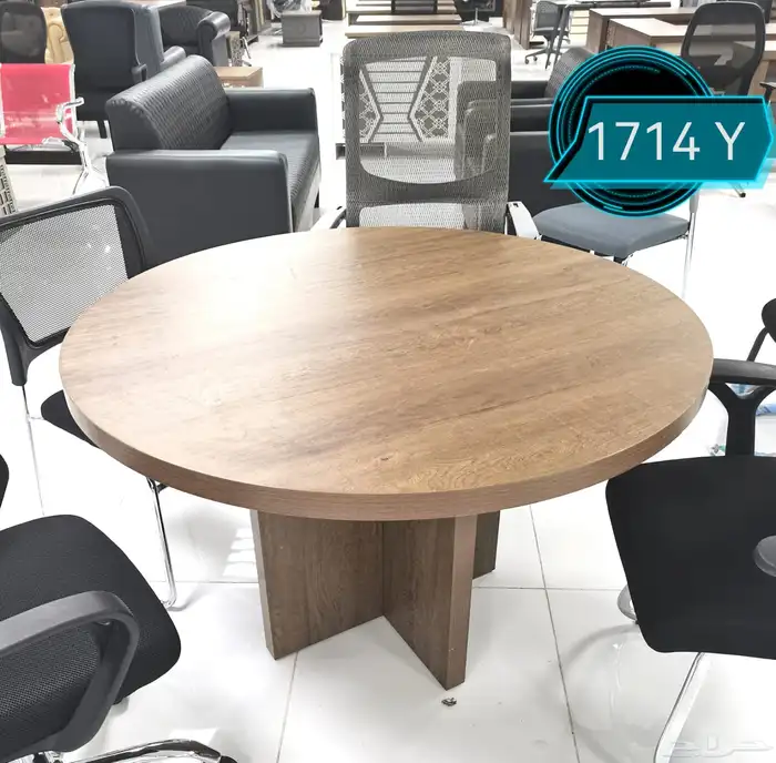 طاولة اجتماعات فخم طاولة مدورة طاولة وسط طاولة طويل كراسي 73