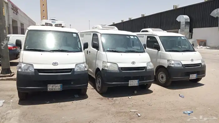تويوتا لاتت آس ثلاجه للإيجار الشهري 0