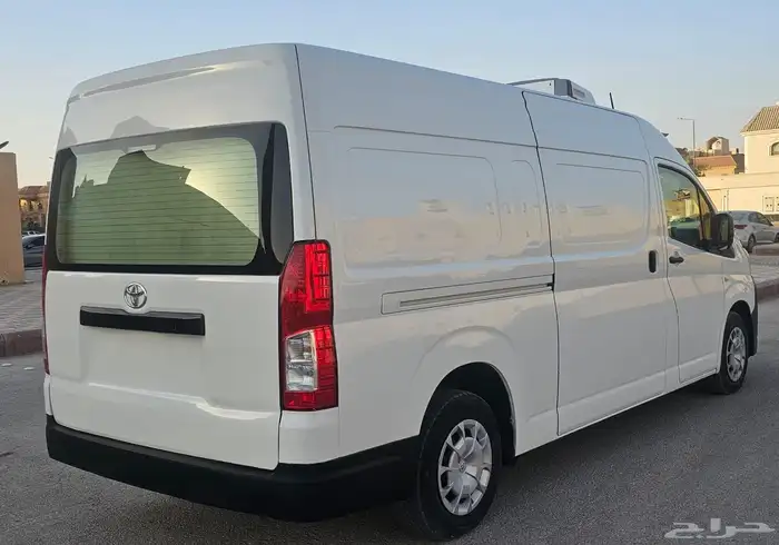 تويوتا هايس باص فان بضاعه سقف عالي ثلاجه 2021 4