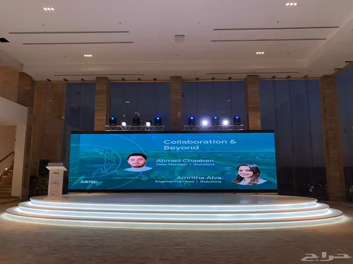 مسرح ستيج شاشات ايضاءة ليازر مايكات سماعات تراس للأيجار 6