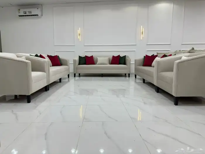 عرض خاص على أطقم كنب 11شخص نظام مودرن يغطي مساحه 4 5السعر 1