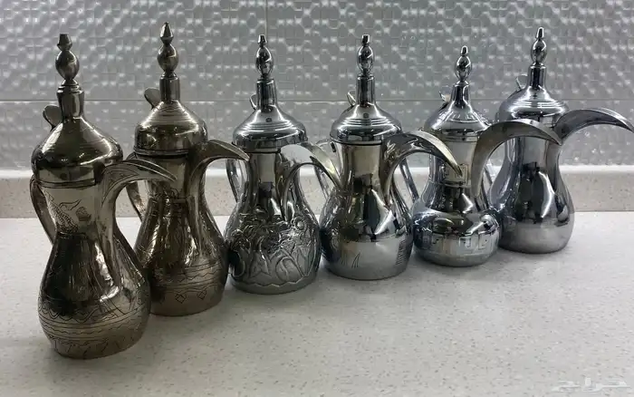 مجموعه دلال 4 نحاس و2 ستيل 19
