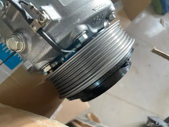 كمبروسر مكيف جديد بكرتونه BMW اصلى مع الفلتر حقه 2