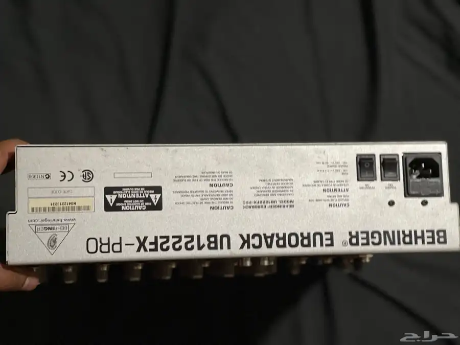 مكسر صوت behringer Eurorack Ub 1222fx 1