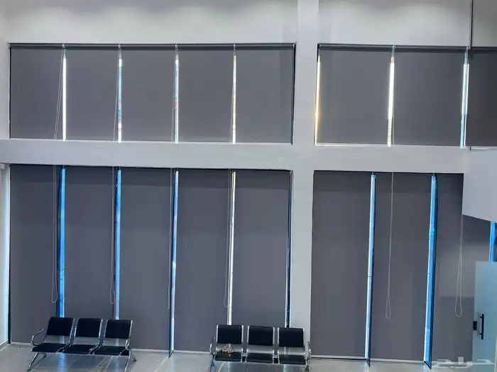 ستائر رول بلاك اوت ستائر خشبيه ستاير معدنيه مع التركيب 4