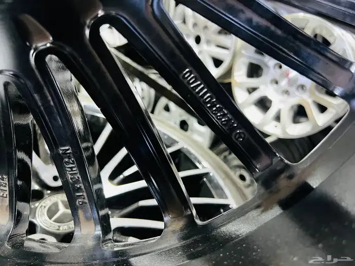 جنوط مرسدس الجوهره S كلاس اصلي وكاله مع الكفرات برلي 5