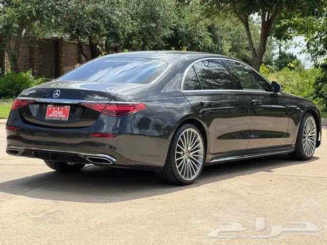 مرسيدس S580 2021 بحالة الجديد وسعر مميز 4