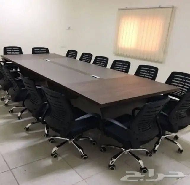 طاولة اجتماعات فخم طاولة مدورة طاولة وسط طاولة طويل كراسي 48