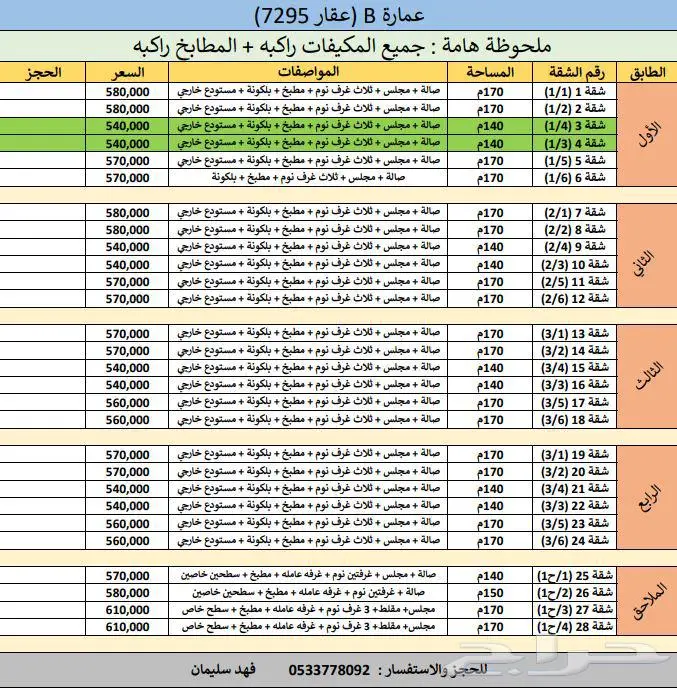 شقق للبيع 18