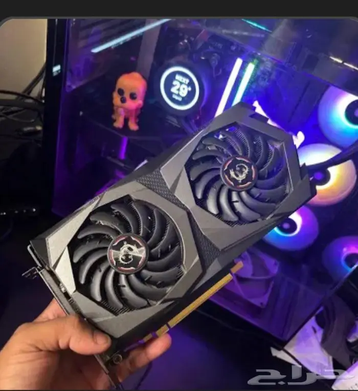 كرت 1660ti msi gameing x فقط للبدل 3