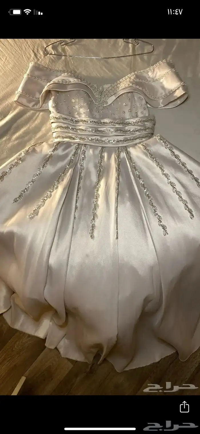 فستان للبيع اللبس ثلاث فقط لا يوجد اي خدش 2