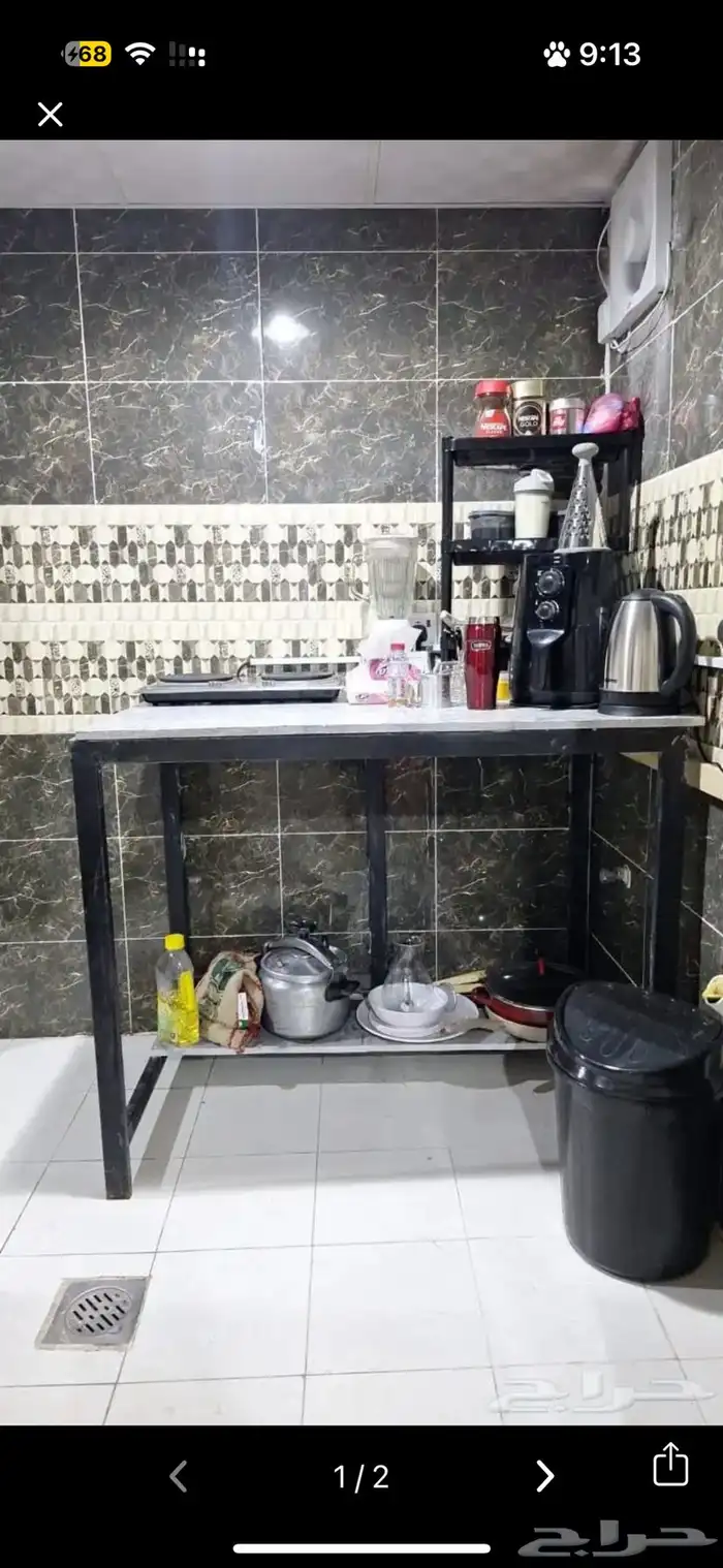 ثلاجه   وطاوله مطبخ   طاوله طعام للبيع 1