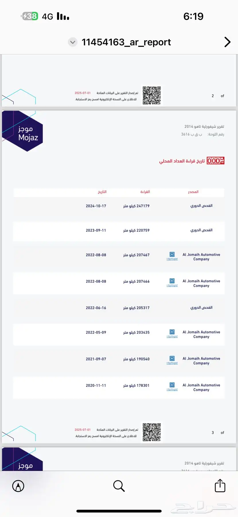 تاهو 2014 دبل 12