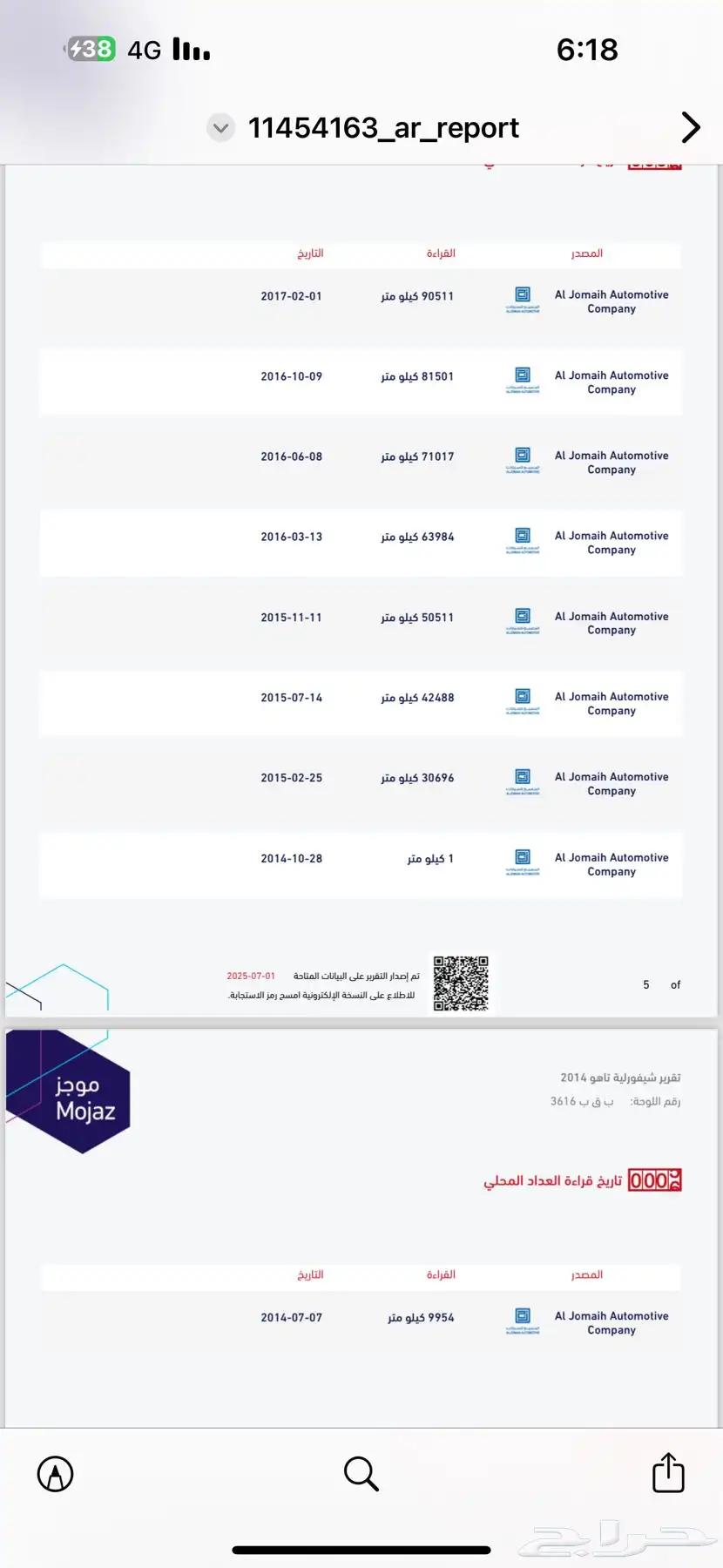 تاهو 2014 دبل 10