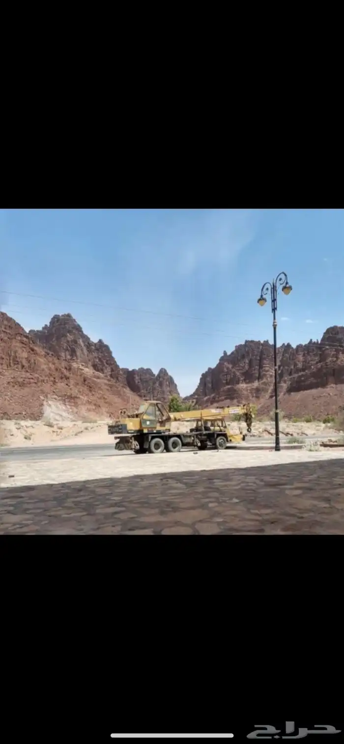 كرين ونش في تبوك 3