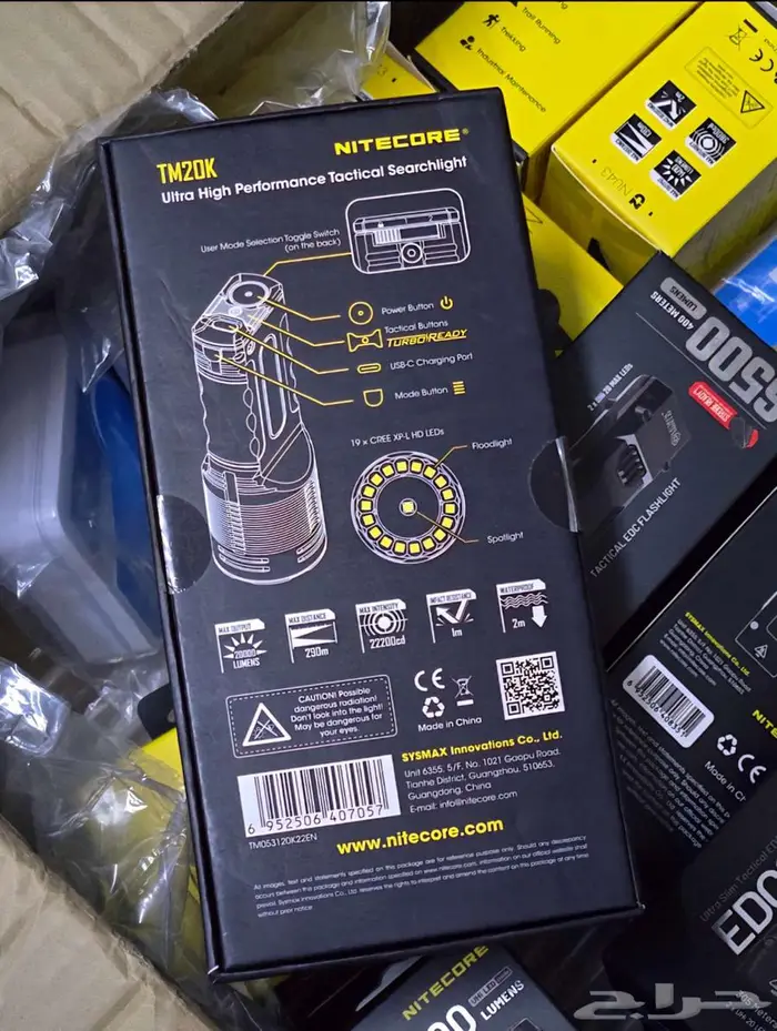 نايتكور 20 لومينز TM20K NITECORE 1