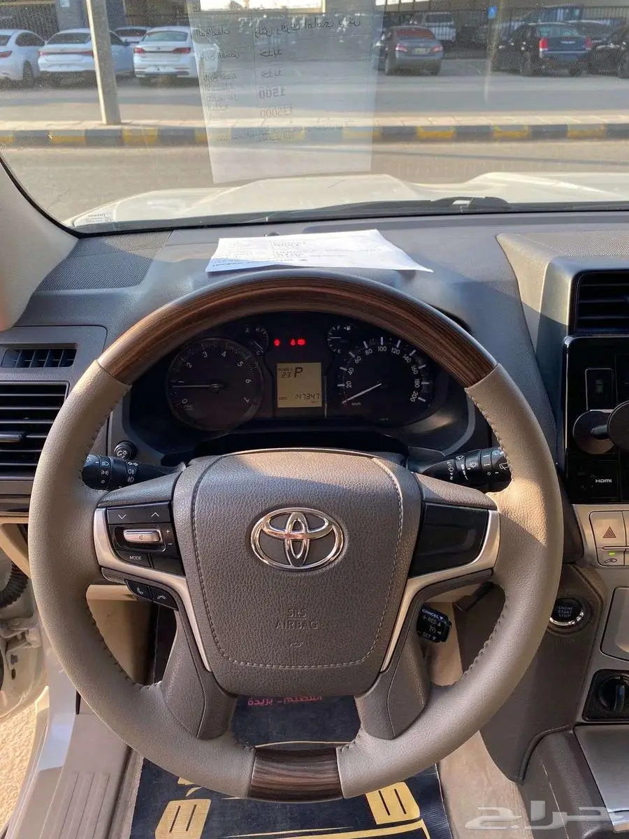 برادو موديل 2019 عداد 147000 الف فل كامل 19